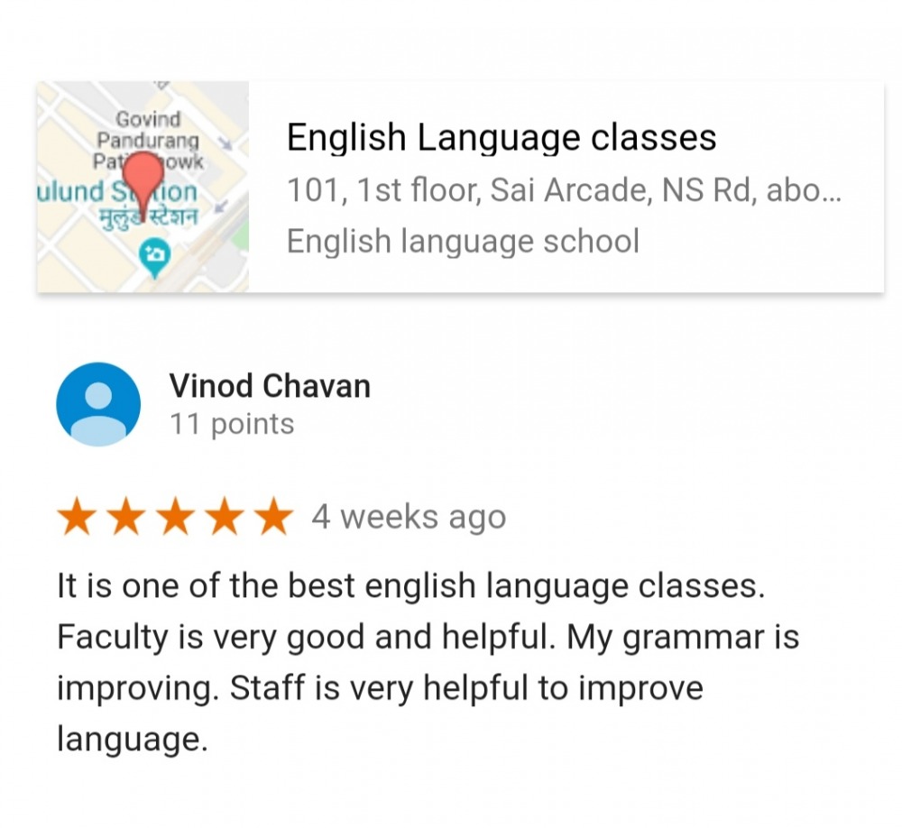 English Language Classes